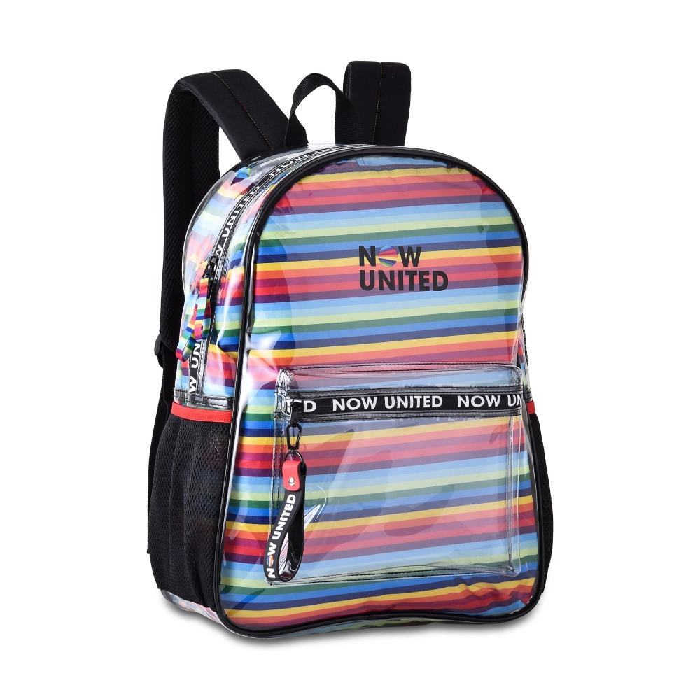 Mochila Teen Now United Transp Arco Iris