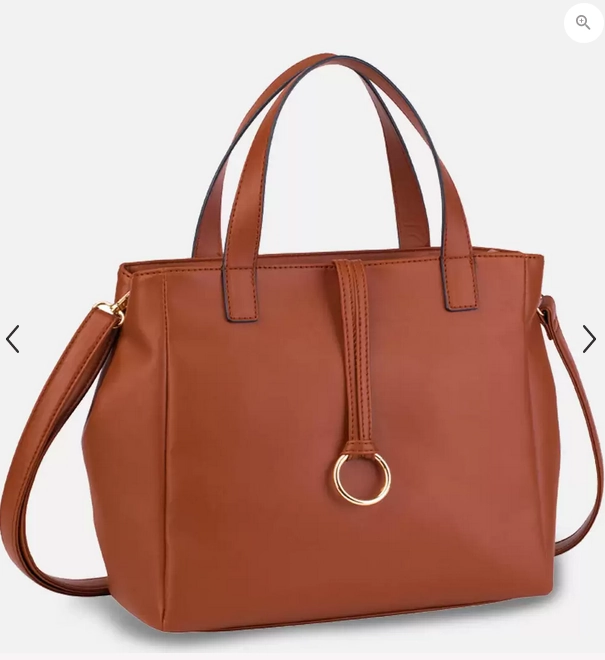 Bolsa Trnv Md Qdd Ar Marrom U