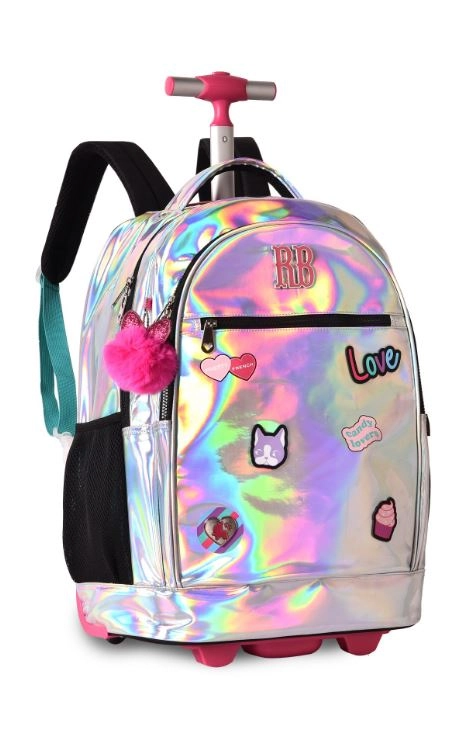 Mochila C/carrinho Rebecca Bonbon Horlografica Ref.rb2481
