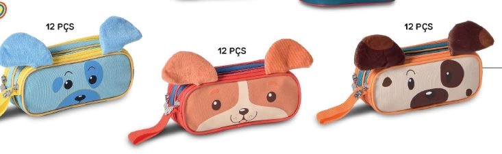 Estojo Duplo Pets Masc Ref.cp24068f