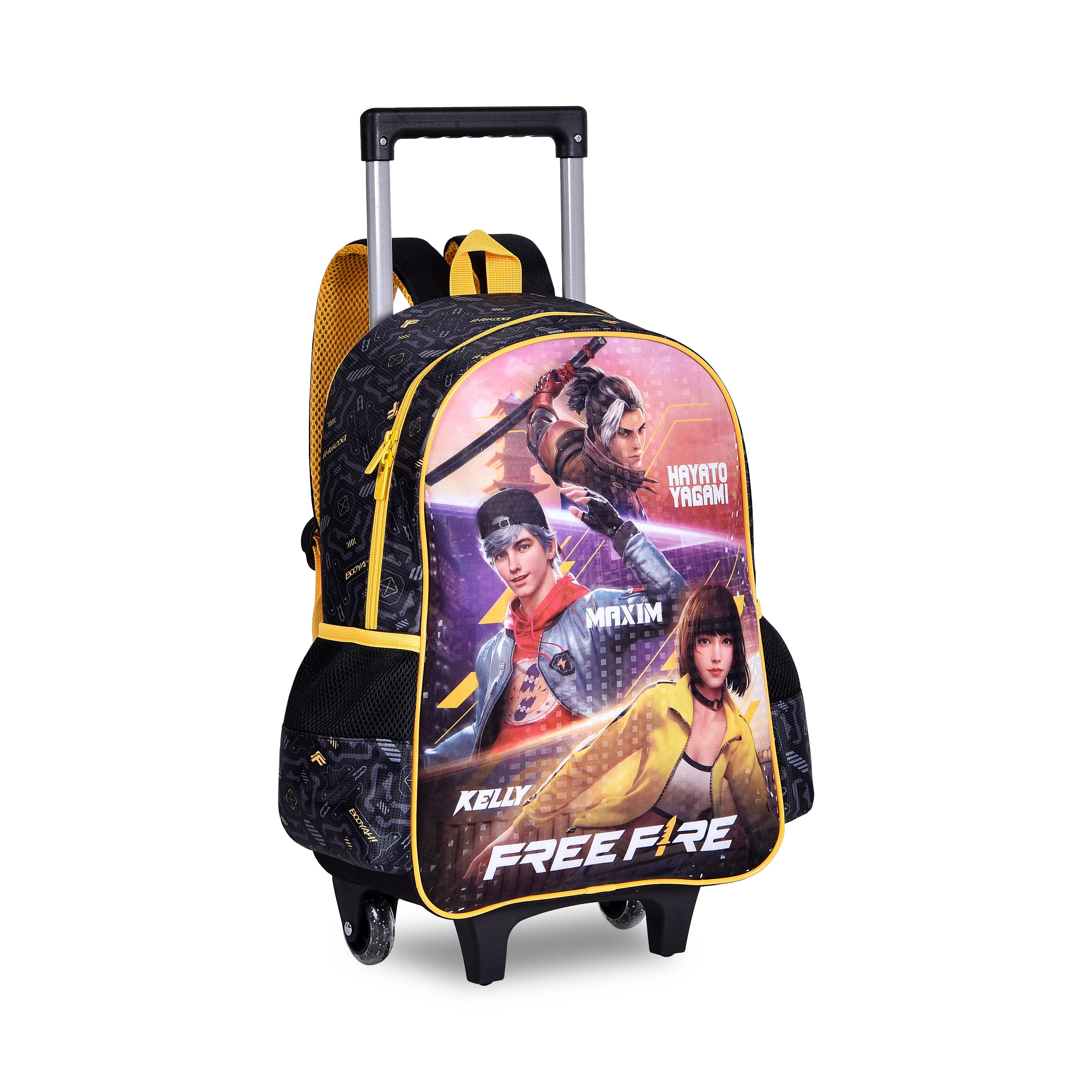 Mochila Roda Juvenil Unissex Free Fire Fr24092k Up Importacao