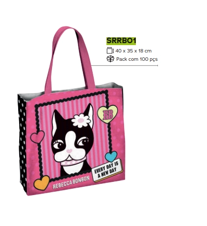 Bolsa Sacola Retornavel Rebecca Bonbon Ref.srrb01