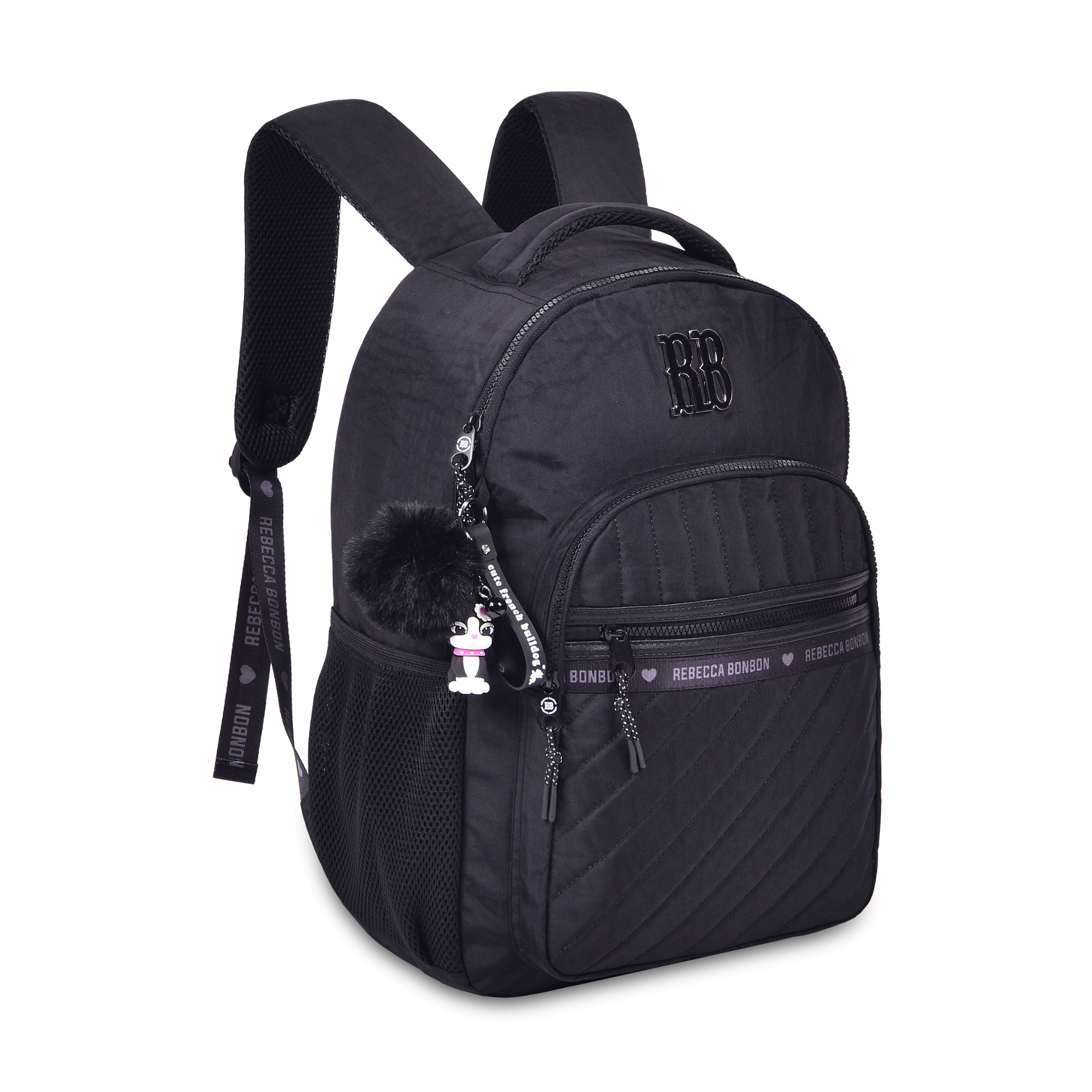 Mochila Juvenil Feminina Rb Preto Rb24514 Semax