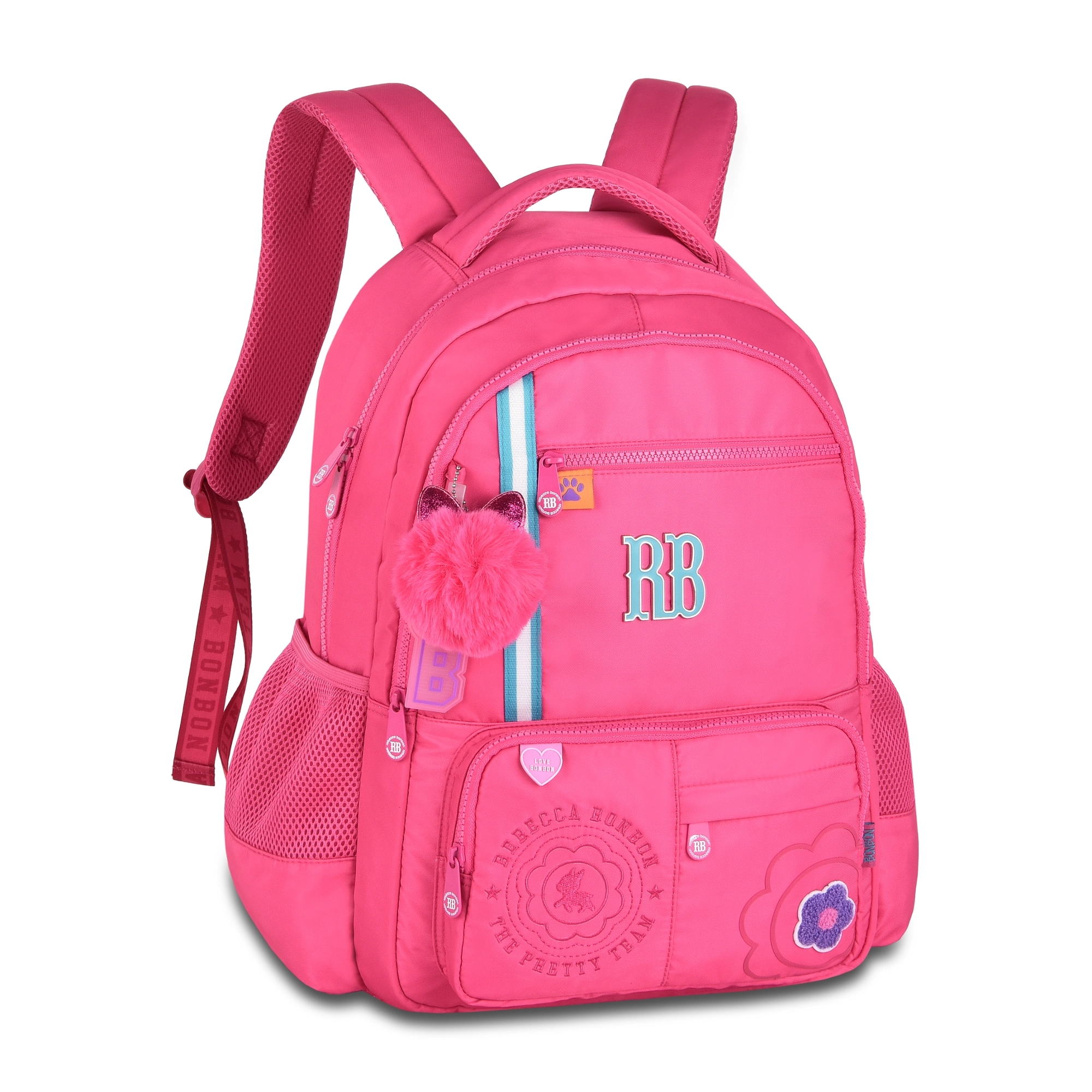 Mochila Juvenil Feminina Rb Rosa Rb24548 Semax