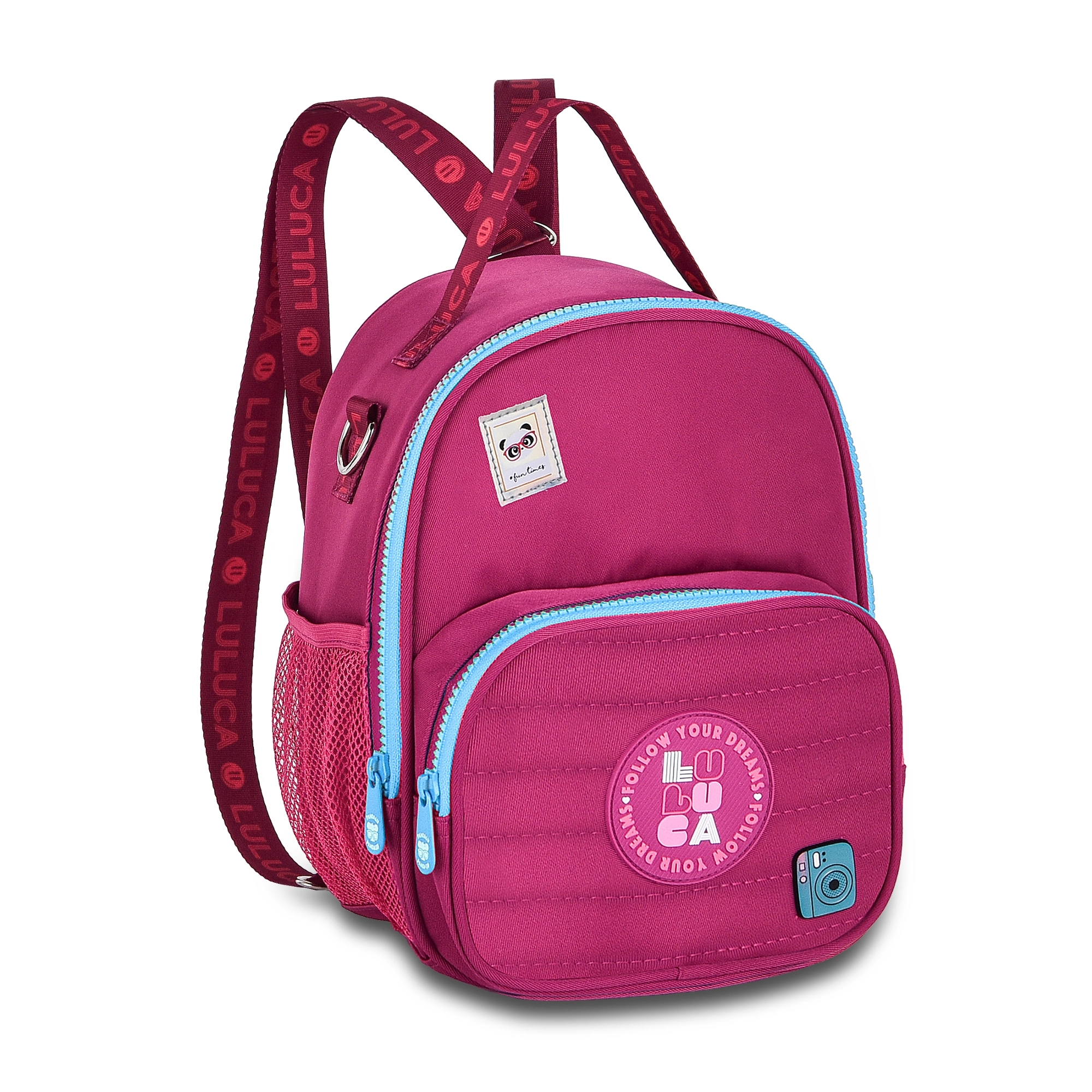 Lancheira Juvenil Feminina Luluca Pink Lu24638 Semax