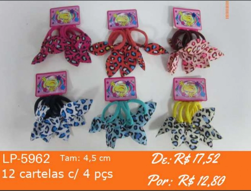 Elastico Meia Lp 5962 12 Ct C/ 4 Pcs