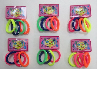 Elastico P/cabelo C/04 Color Ref.lp5974