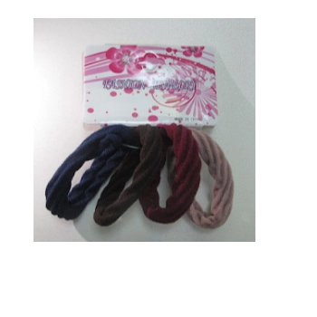 Elastico P/cabelo C/04 Color Ref.lp5980