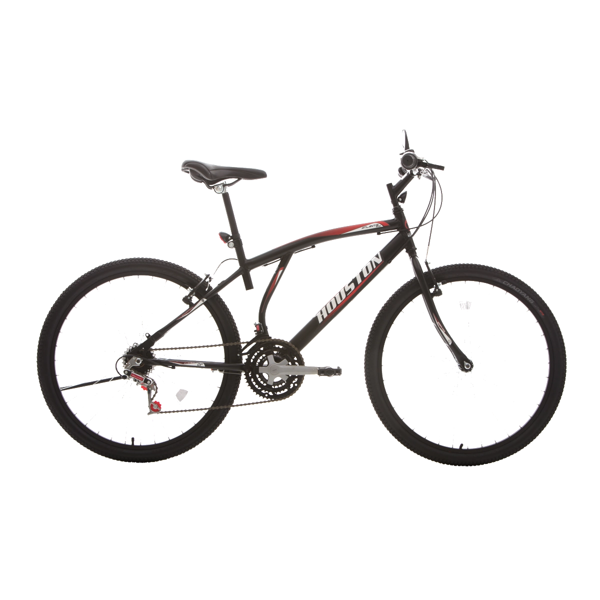 Bicicleta Passeio Atlantis Mad Preto Fosco Aro 26 Houston