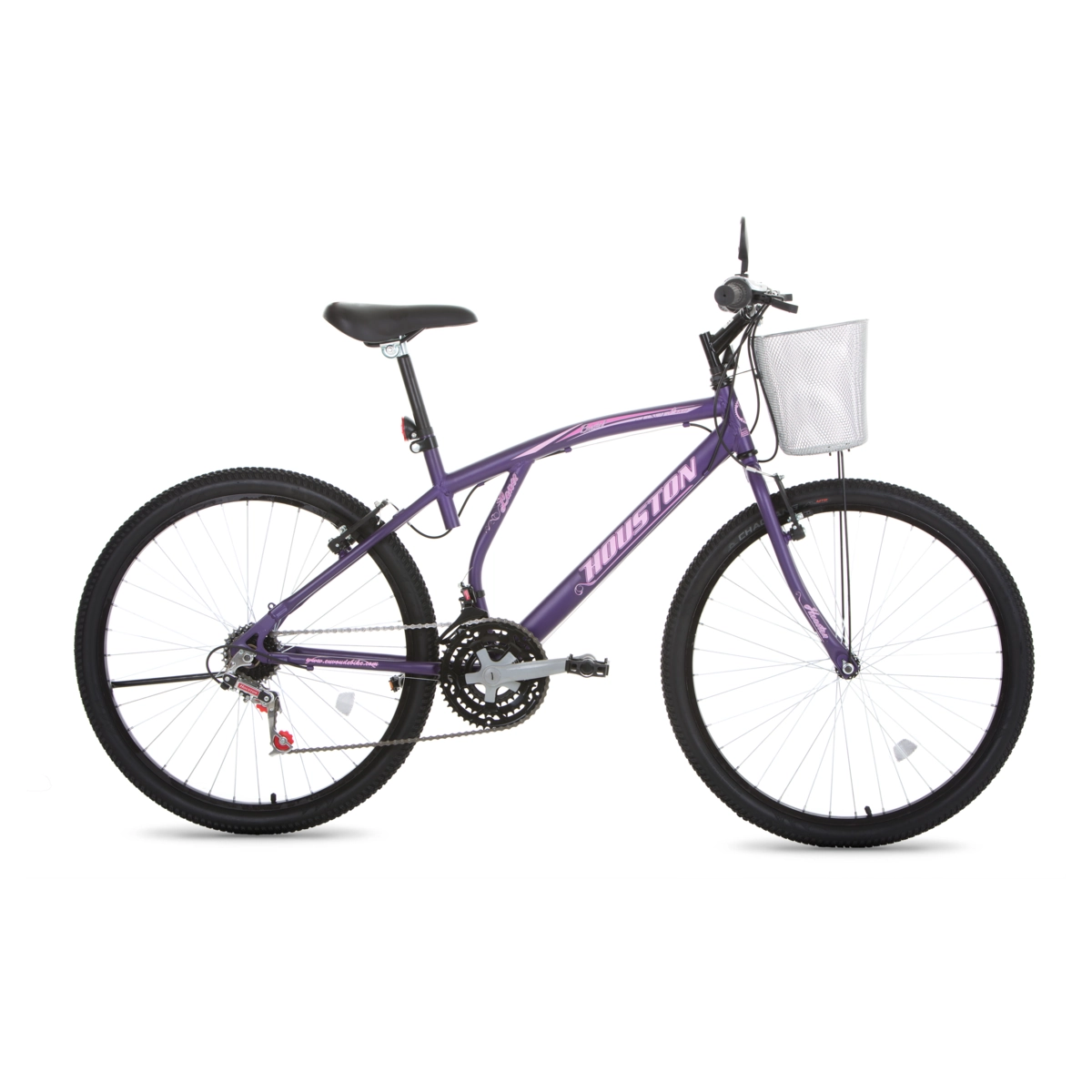 Bicicleta Passeio Bristol Lance Violeta Fosco Aro 26 Houston