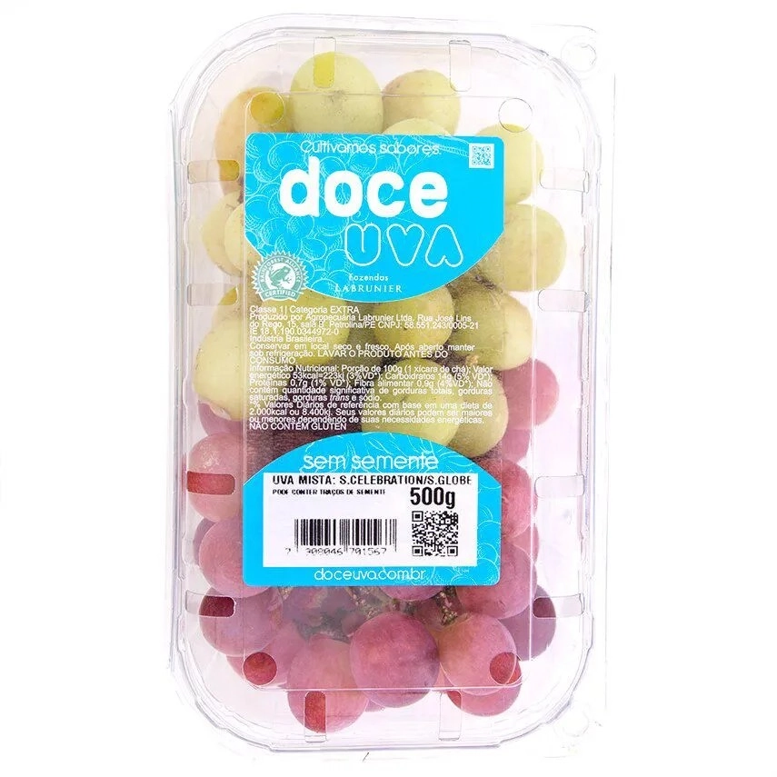 Uva Mista 500g Doce Uva