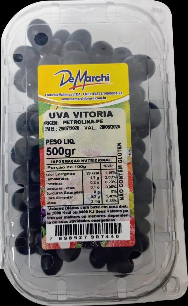 Uva Vitoria S/semente 500g