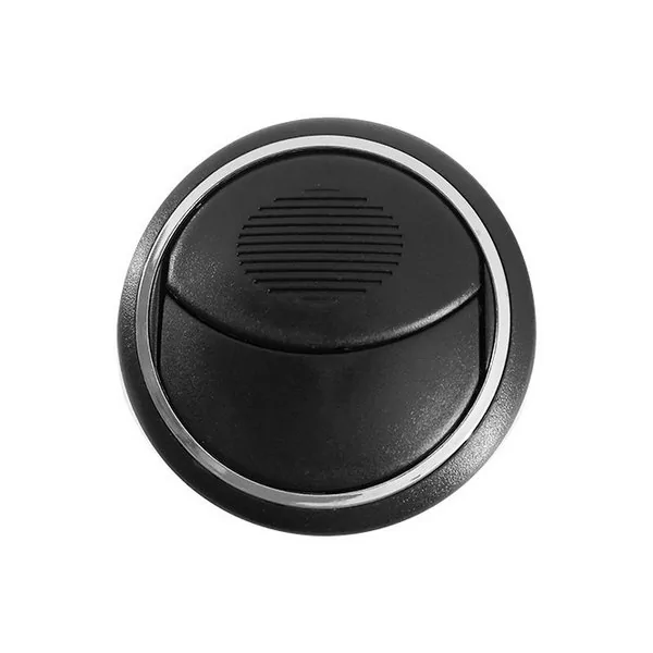 Difusor de Ar FIAT DOBLO/PALIO Preto Aro Cromado - AUTO QUALITY DF488FC