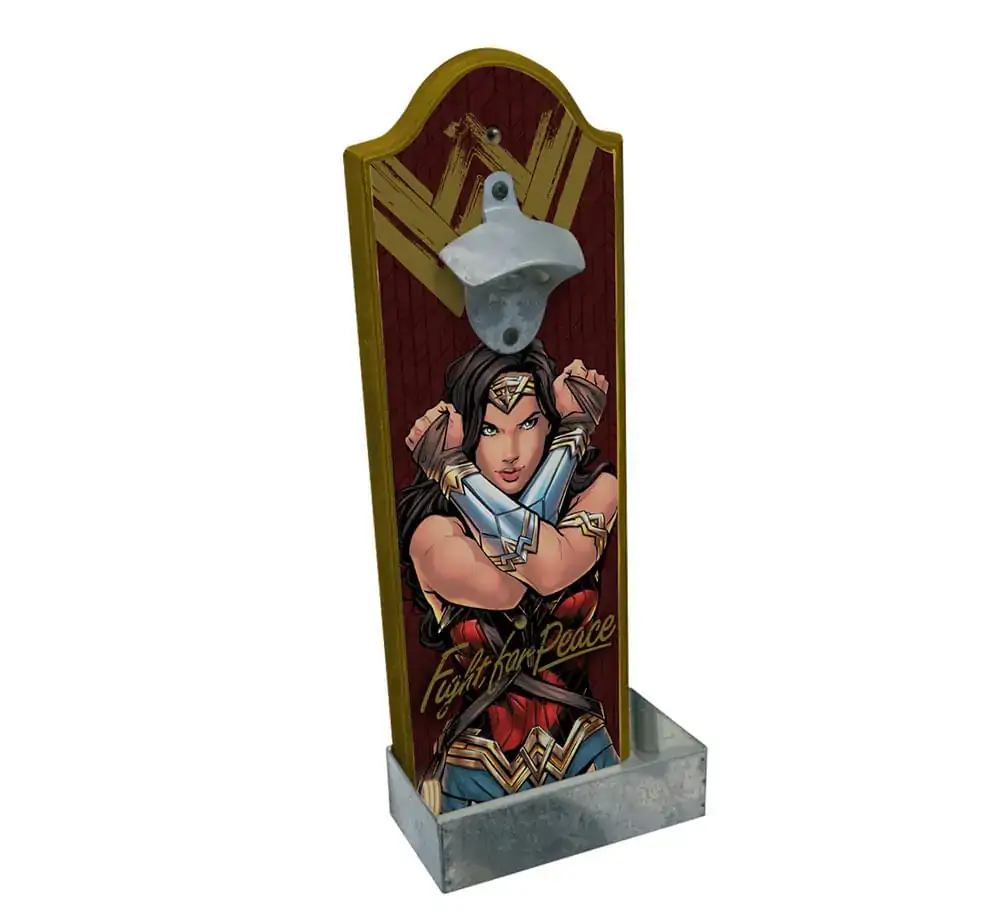 Abridor Garrafa Madeira Movie Fighter Vm 14x7x36cm 40816 Rojemac