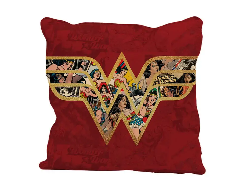Capa Almofada Poliester Logo With Comics Vm 45x45cm 41251 Rojemac