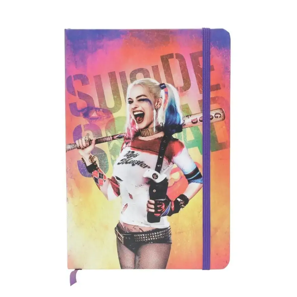 Caderneta Harley Quinn Body A514.8x21cm 96fls 43202 Rojemac