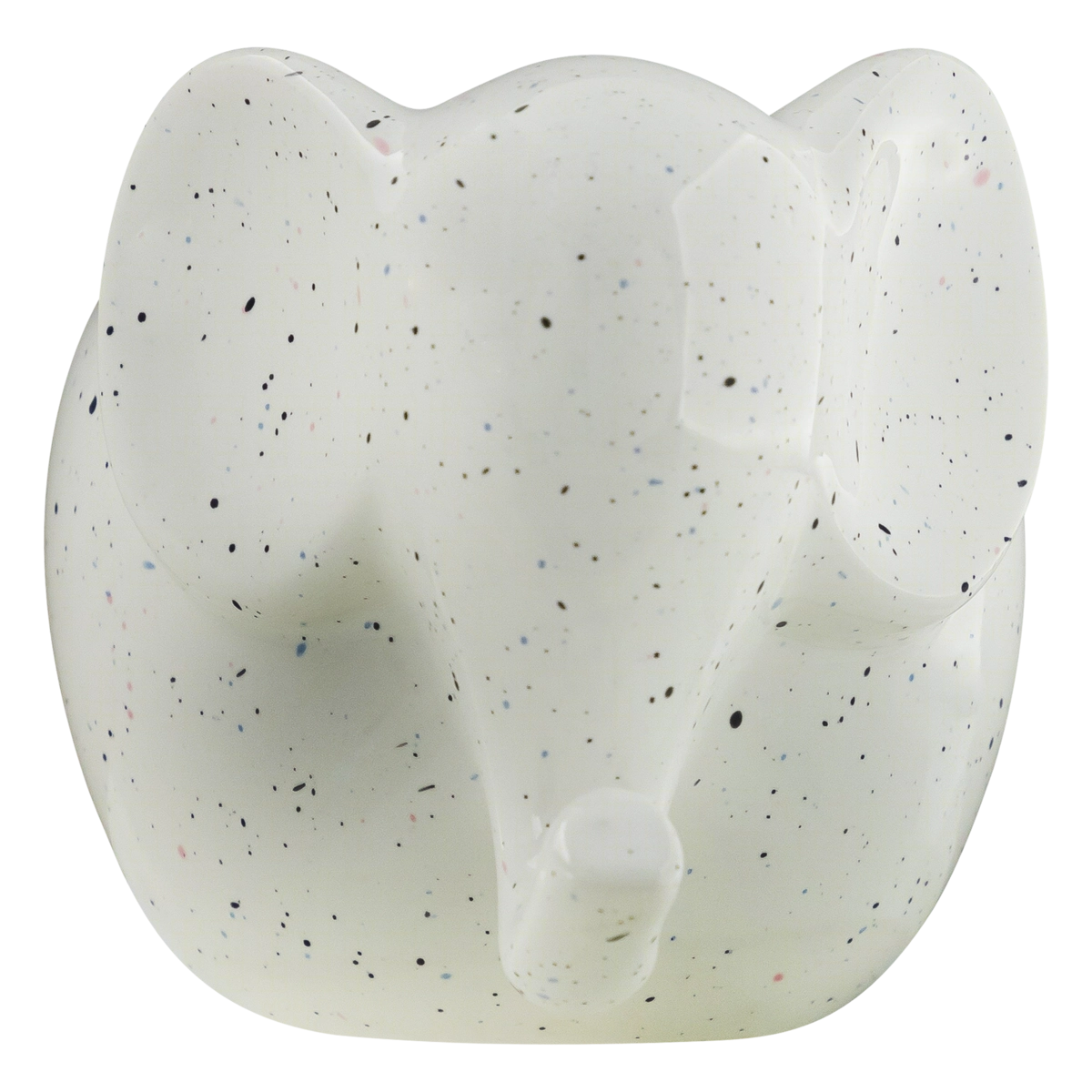 Cachepot Cerâmica Branco Elephant Poopstore Funny 11,5 X 8 X 8,5cm