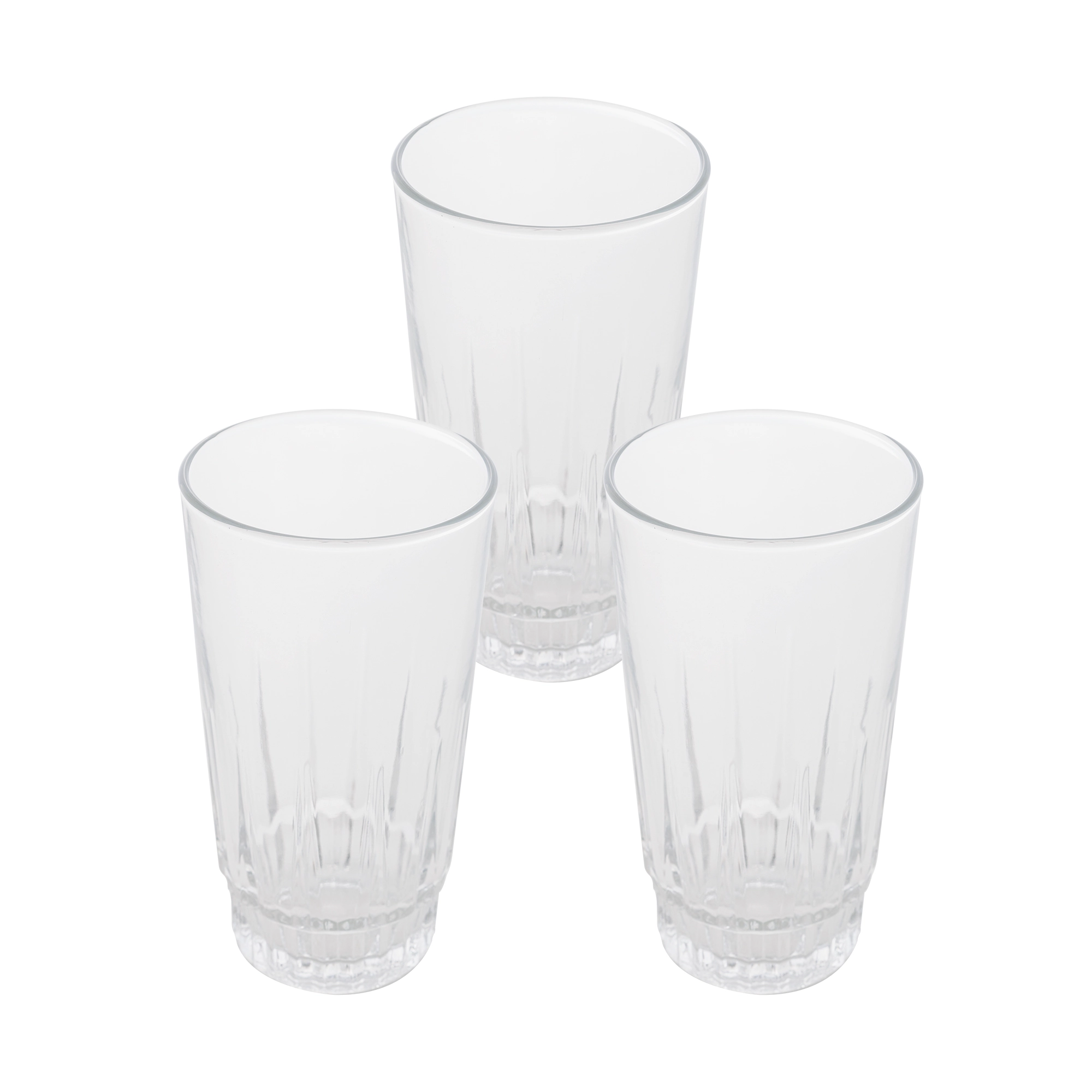 Jogo Copos Altos Vidro Renaissance 3un 475ml 45015 Lyor