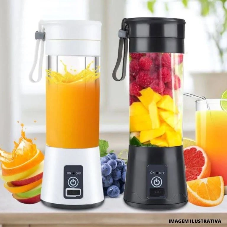 Mixer Portatil Entrada Usb Preto 8.0x22.5cm 45060 Lyor