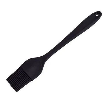 Pincel De Silicone Preto 26cm