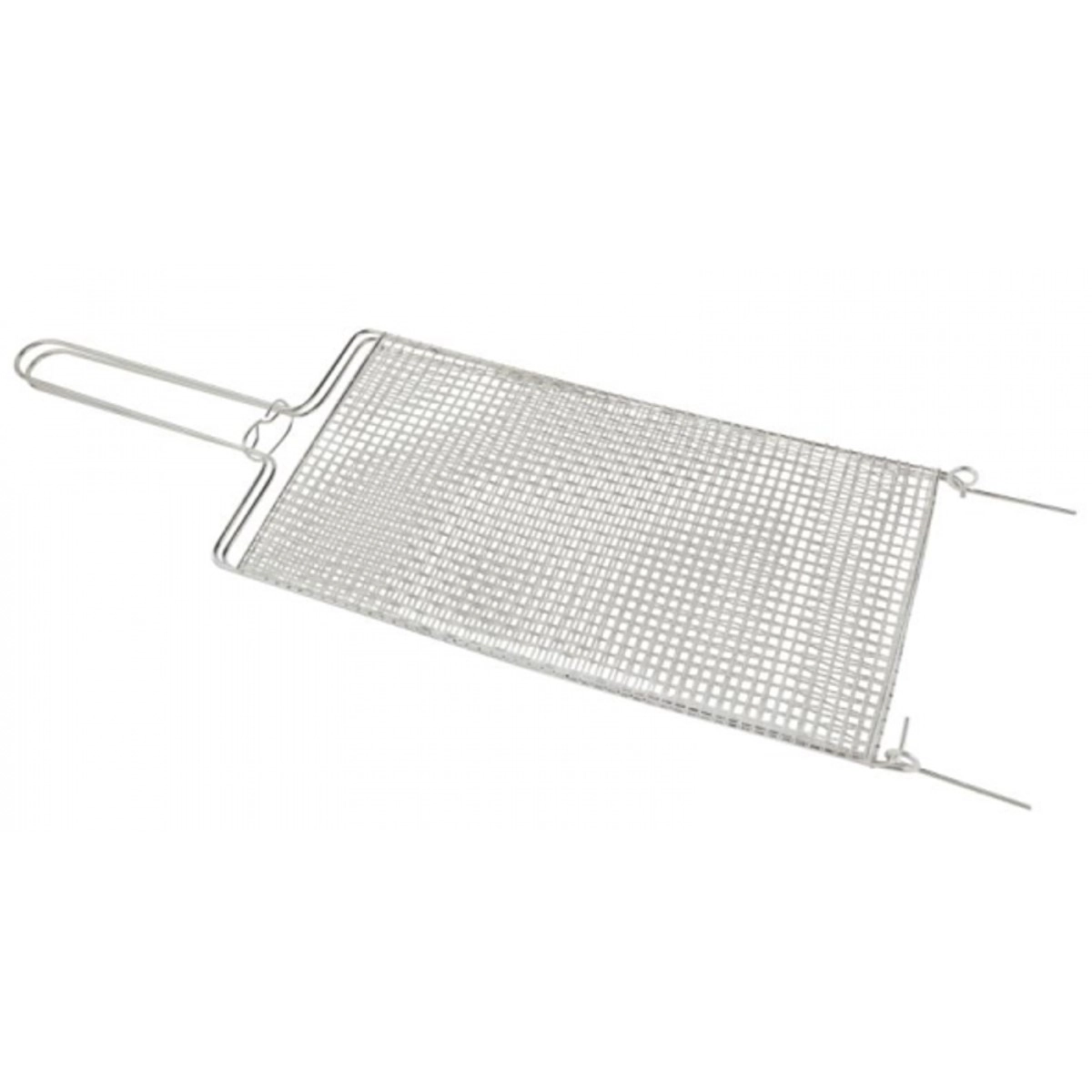 Grelha Dobrável Miúdo Para Churrasqueira 17x58 Cm