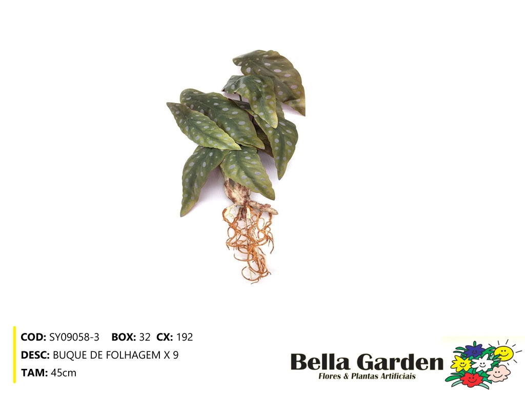 Buque Folhagem X9 Sy09058 3g Bella Flor