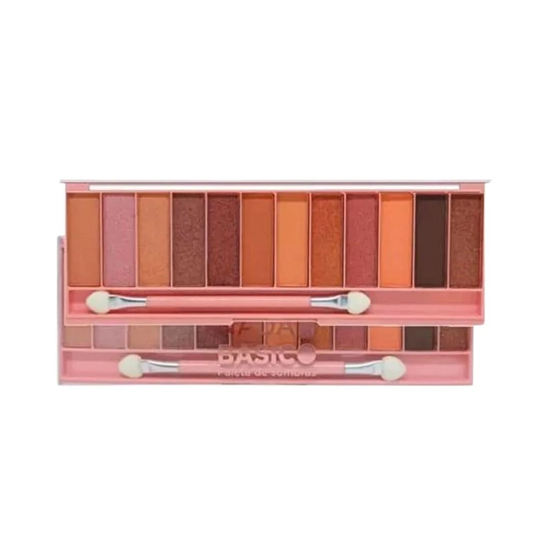 Kit De Paleta De Sombras Nada Básico Cor Nude Jasmyne