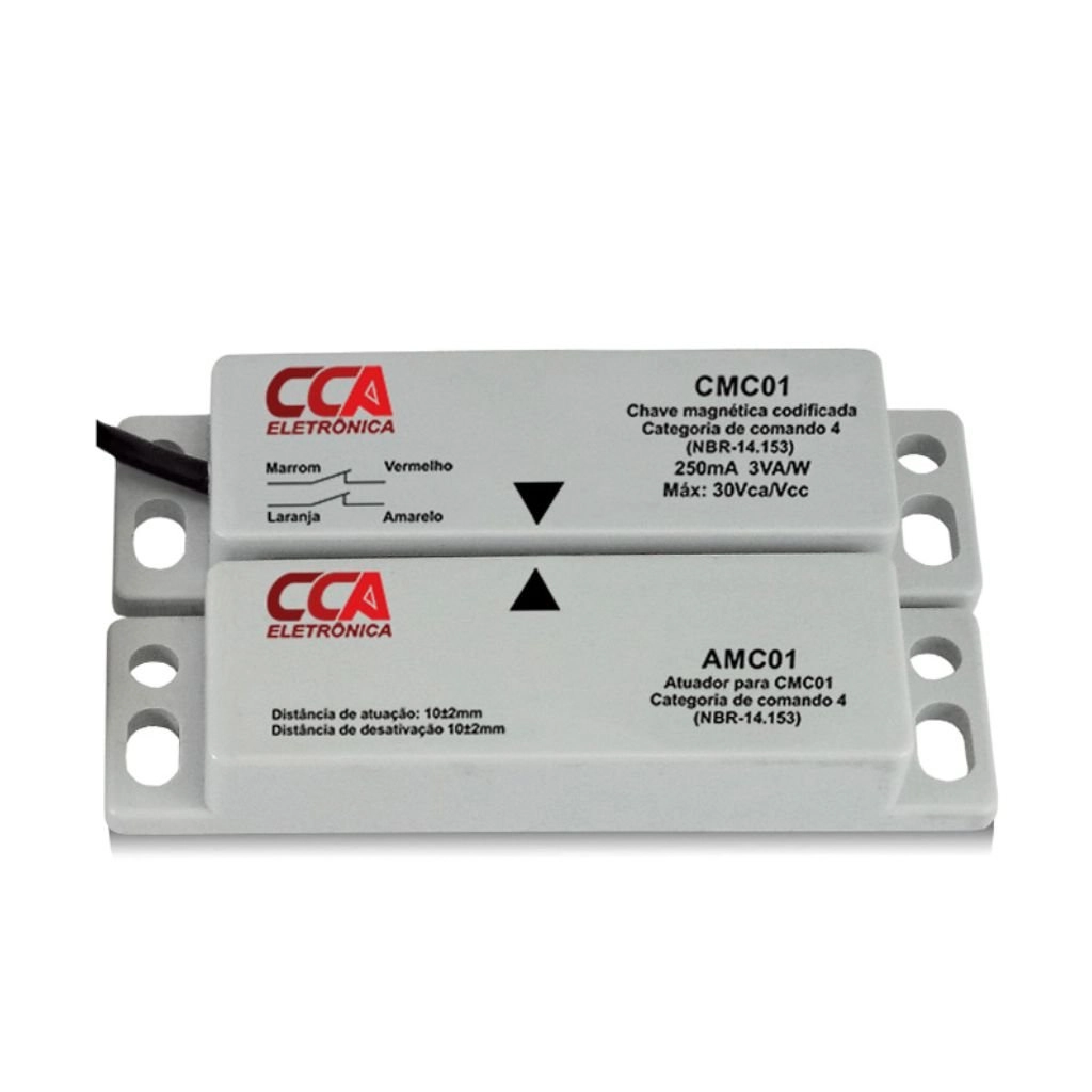 Chave Magnética Codificada Cmc01 2nf | Categoria Comando 4