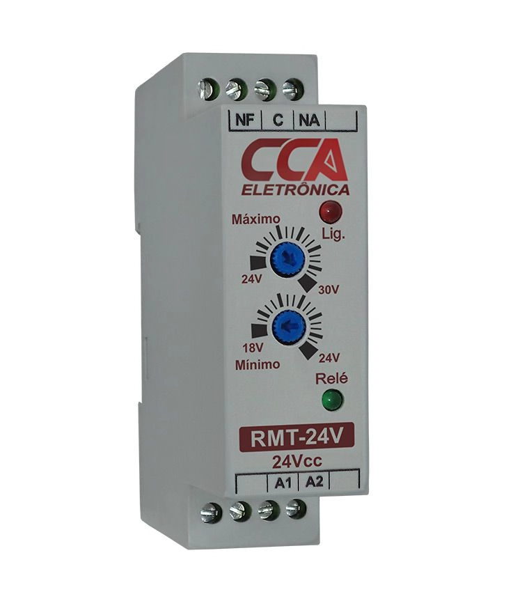 Relé Monitor De Tensão 24vcc