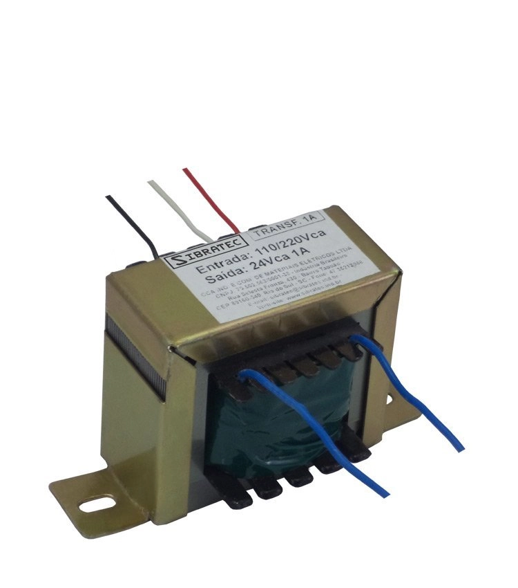 Transformador De Comando  - Entrada: 110/220v/380vca - Saída: 24vca Corrente De 1a - 24va