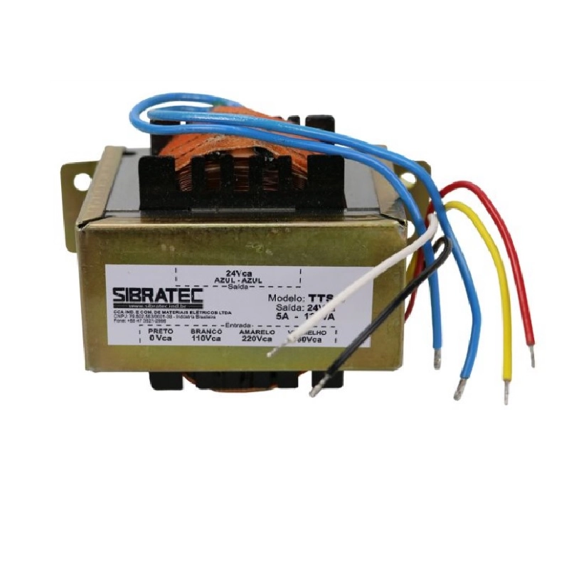 Transformador Comando 120va E-110/220/380 S-24vca 5a