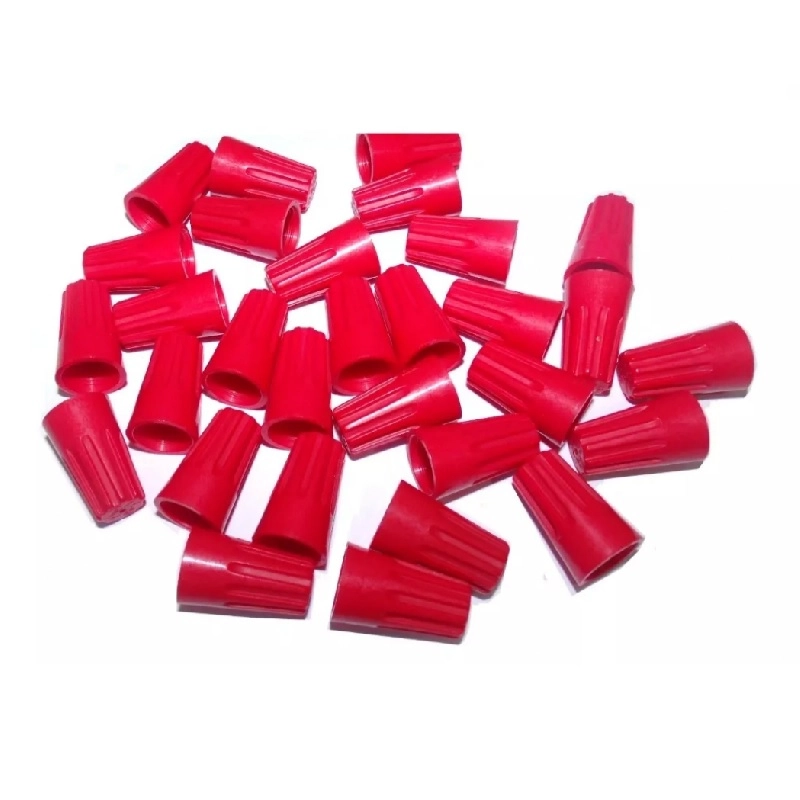 Conector Torção 4,50 A 17 Mm² Vermelho 100 Peças