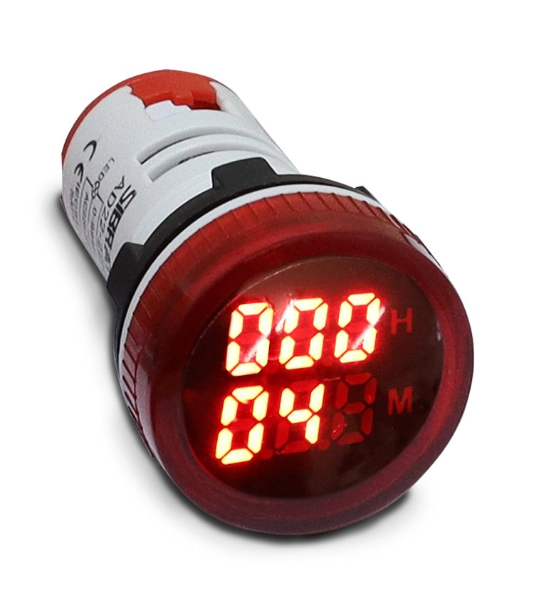 Horímetro Digital Ad22 0-999h 220vca | Vermelho