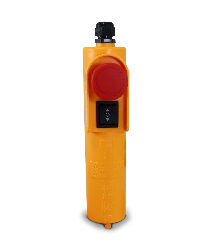 Botoeira Industrial Cob21 | Chave Gangorra 3 Posições | 2p 16a 250vca | Emergência E Capacitor
