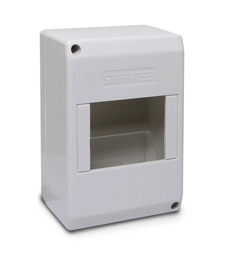 Caixa Plástica De Sobrepor Para Disjuntor Din Modelo Qds Caixa Qds Para 3 Ou 4 Polos