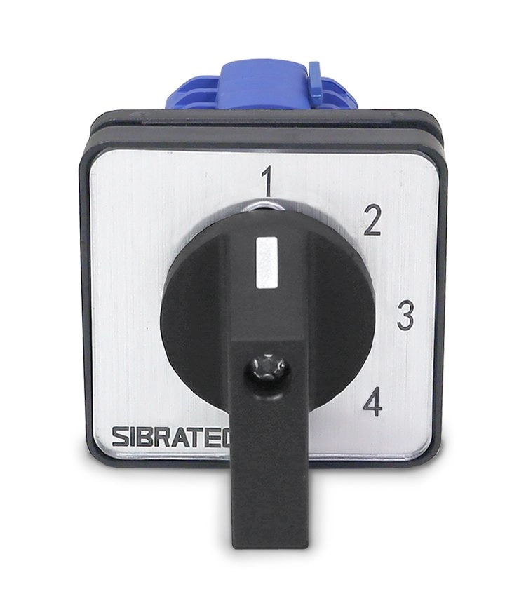 Chave Rotativa Seletora Unipolar 20a | Lw28-20 4 Posições