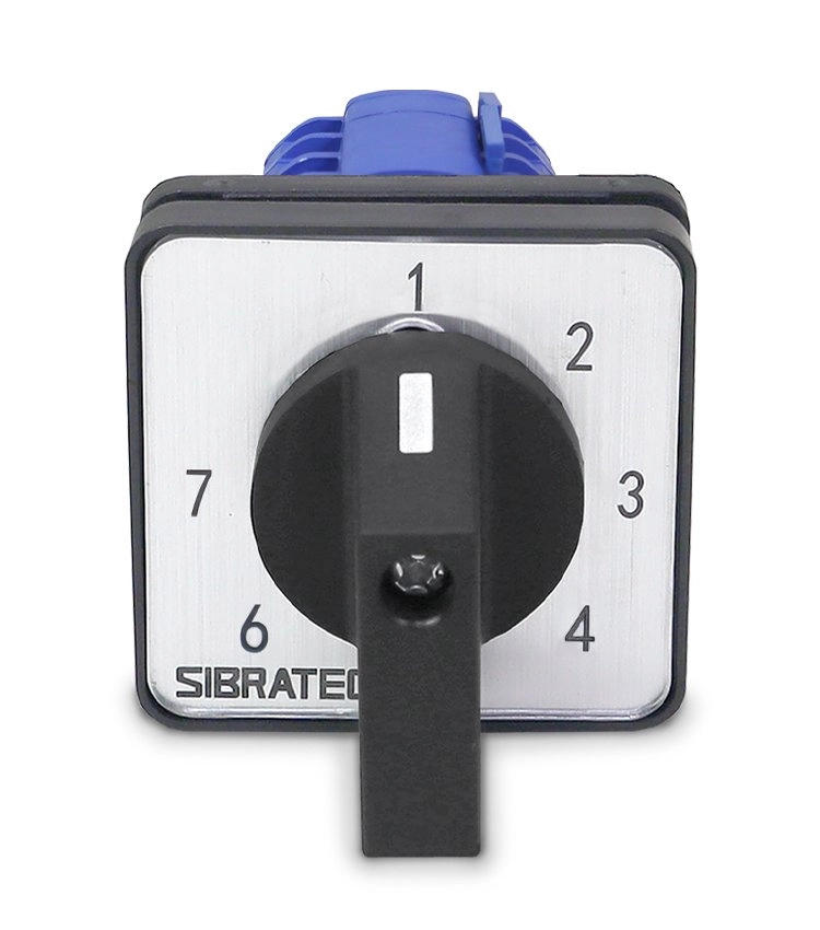 Chave Rotativa Seletora Unipolar 20a | Lw28-20 7 Posições