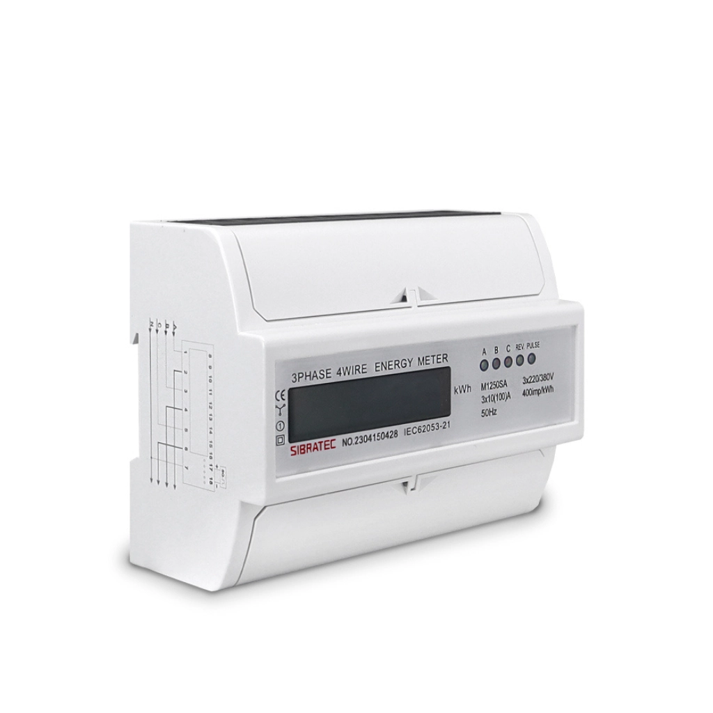 Medidor De Energia M1250sa Trifásico 220/380v | Medição Direta Até 100a