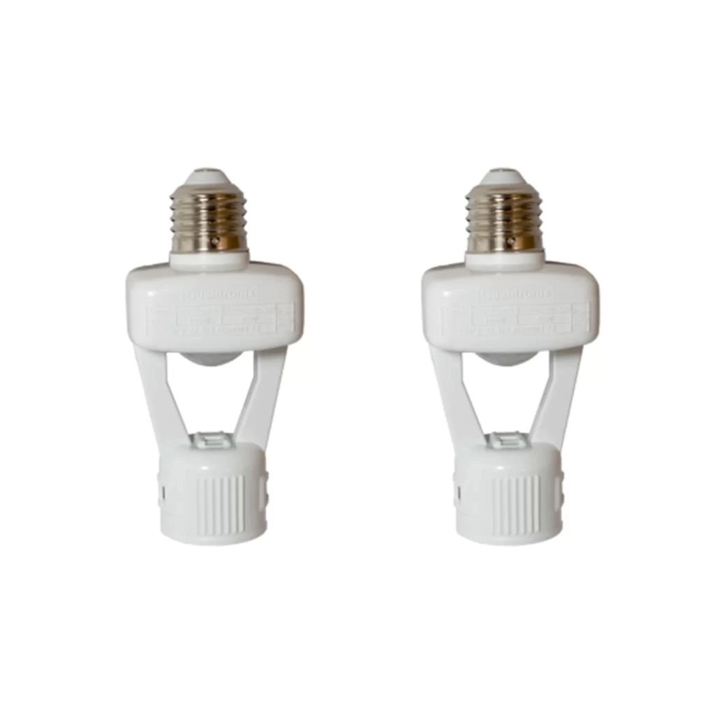 Kit Sensor De Presença | Lâmpada E27 | Lente 360º | 6 Funções | Qa17m 2 Pçs