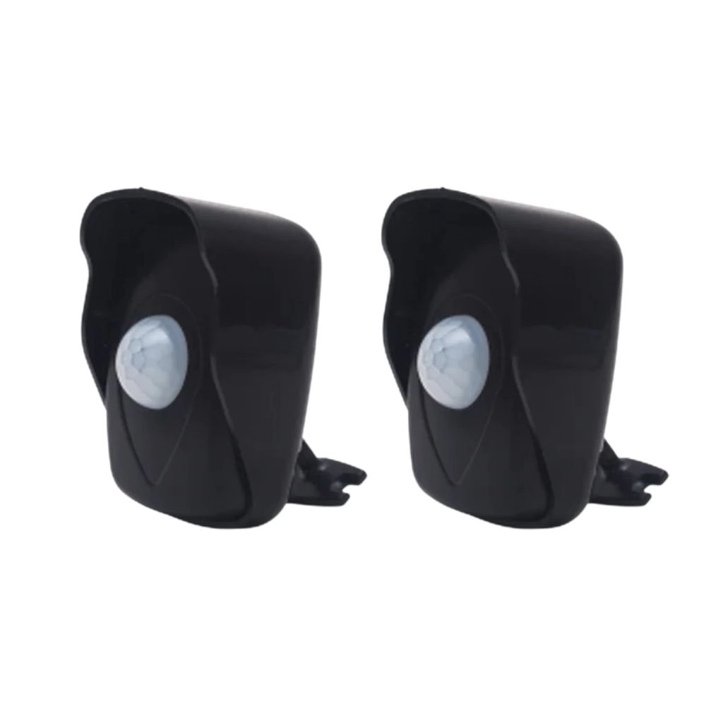 Kit Sensor De Presença | Área Externa | Lente 180º | 6 Funções | Qa26m 2 Pçs