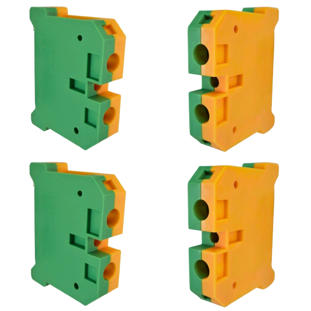Kit Borne Sek Verde/amarelo | Cabo 16mm 10 Peças