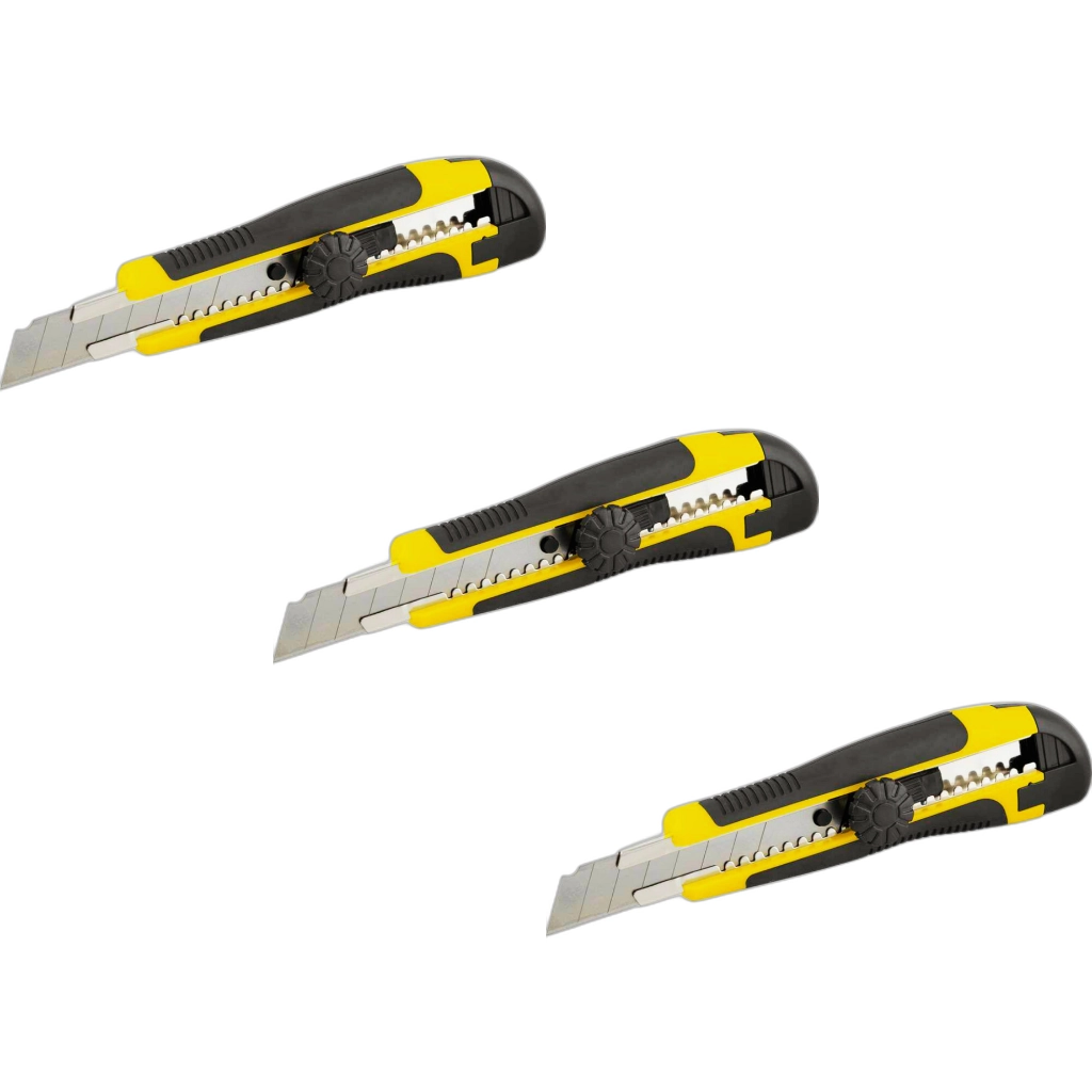 Kit Estilete Largo Es218 18mm 3 Peças
