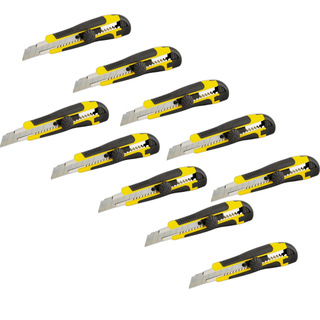 Kit Estilete Largo Es218 18mm 10 Peças