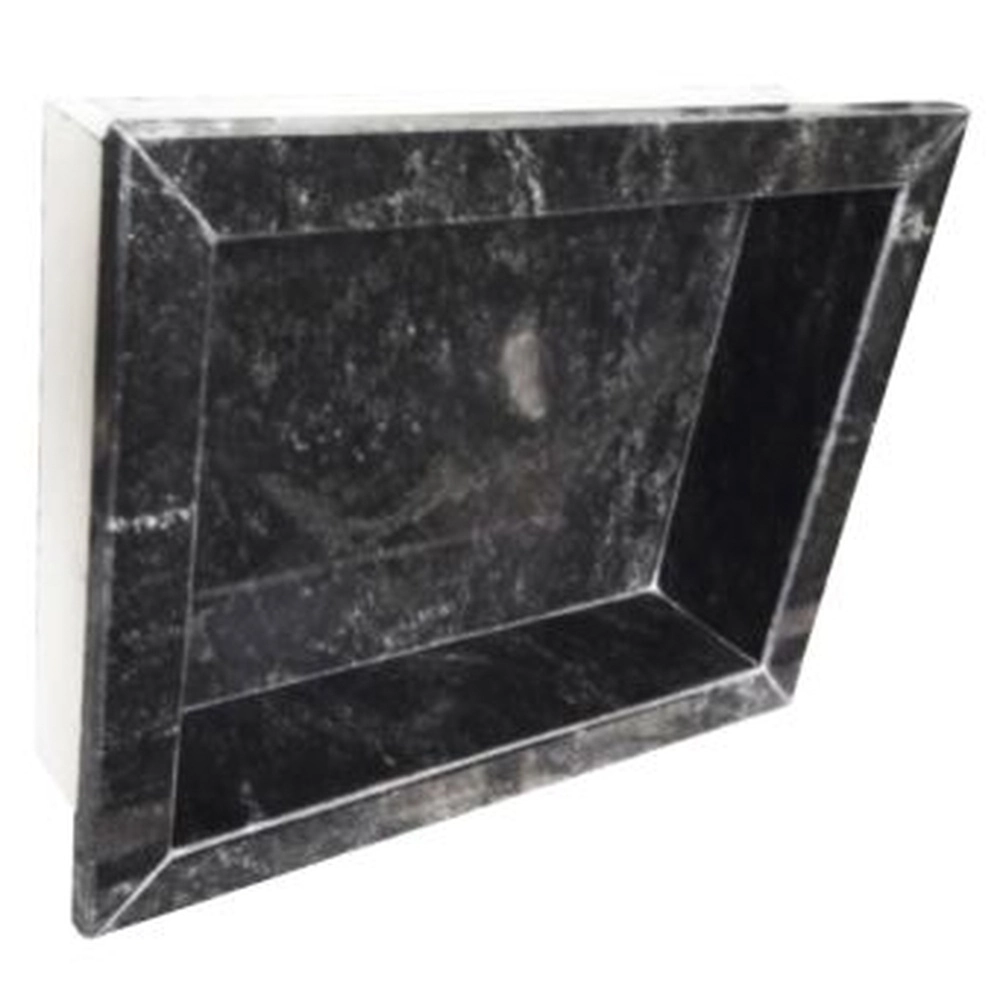 Nicho Rw Para Banheiro Granito Preto Comercial Com Borda A: 30cm. X C: 40cm.