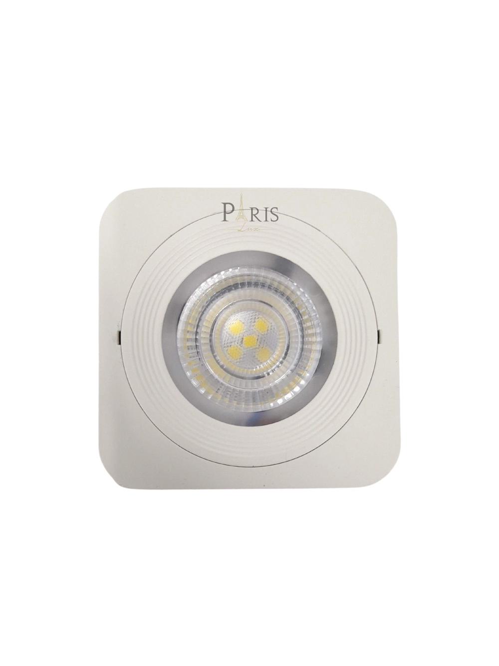 Spot Sobrepor Quadrado Branco 7cm Led 5w 6500k Bivolt