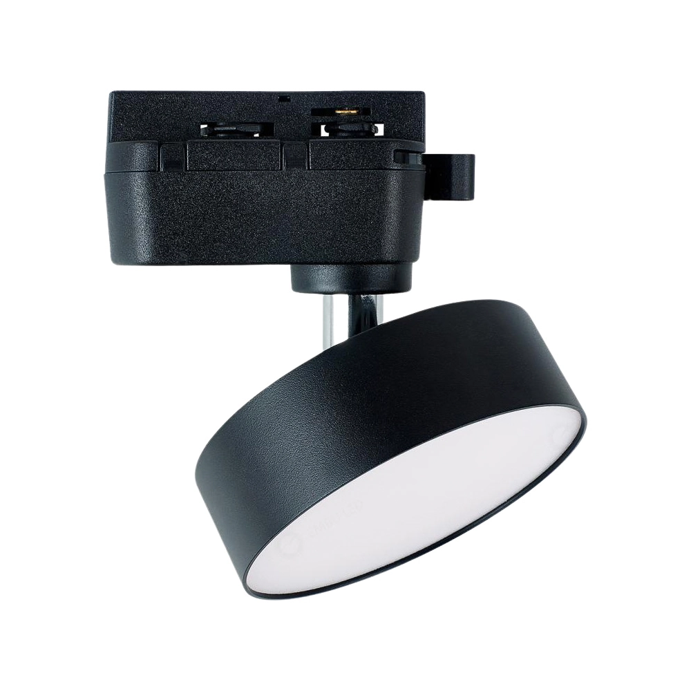 Spot Para Trilho Preto Led 15w 6500k Bivolt