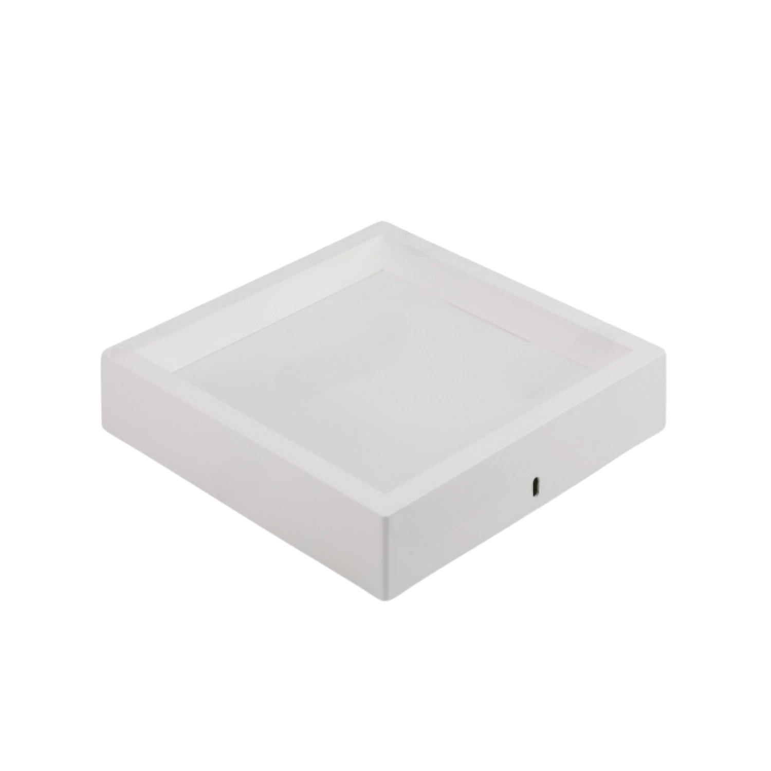 Painel Plafon De Sobrepor Quadrado 28cm Led 24w 6500k Bivolt