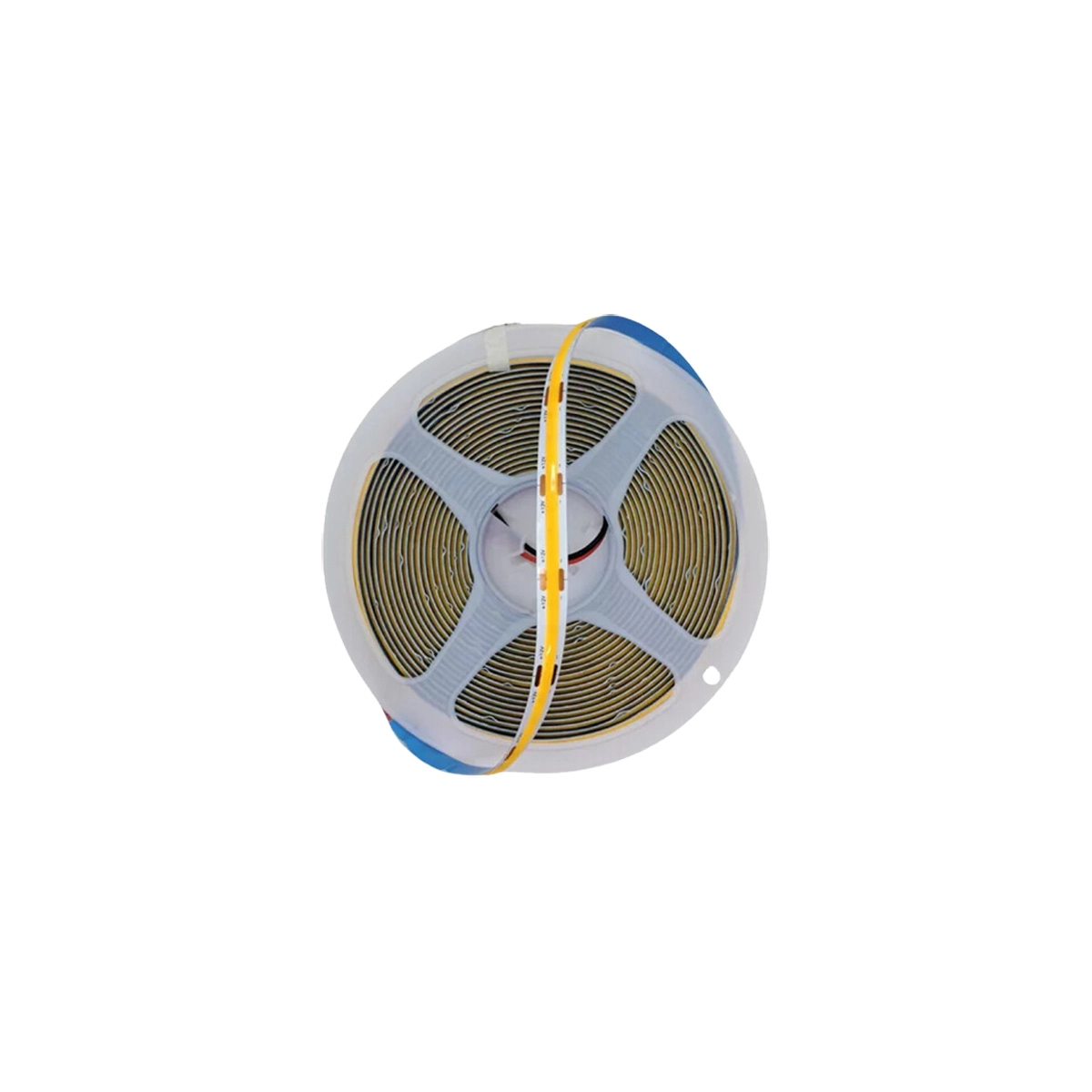 Fita De Led Cob 12v 4000k Ip20 12w/m Rolo 5 Metros