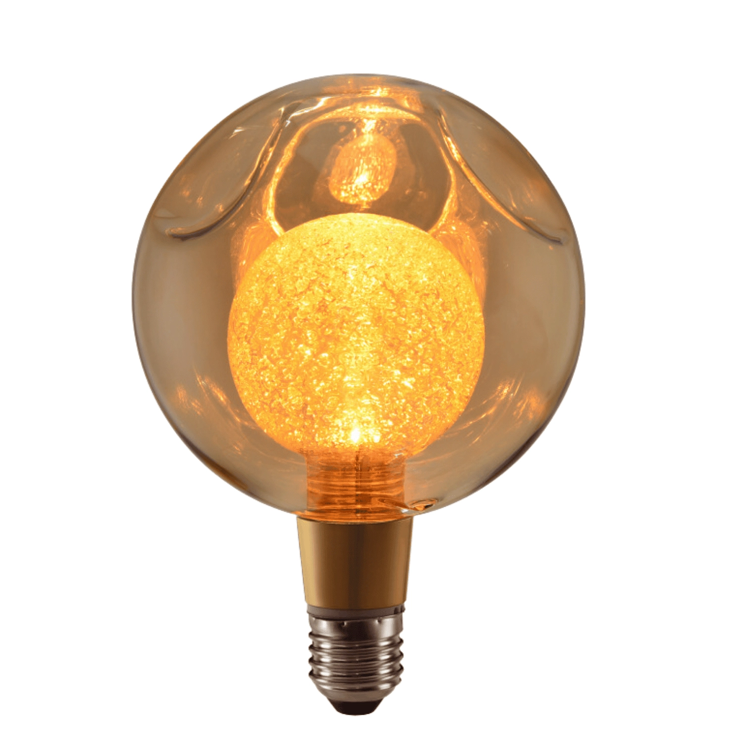 Lâmpada Filamento Led Rainbow Âmbar E27 4w 2200k Bivolt