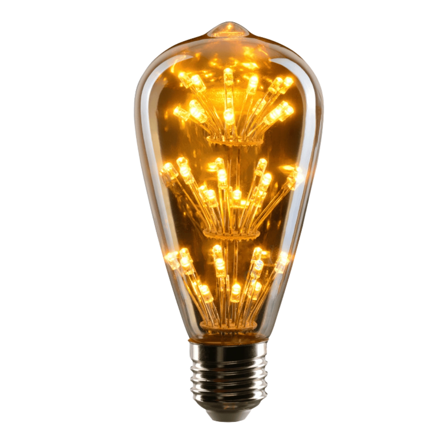 Lâmpada Filamento Led St64 E27 3w 2200k Bivolt